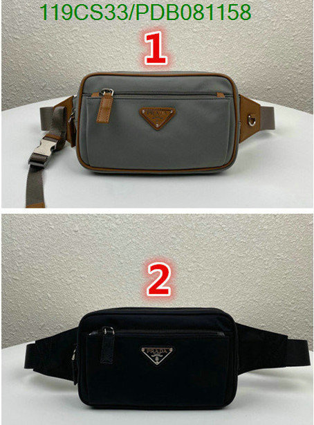 Prada Bag-(Mirror)-Diagonal-,Code:PDB081158,$:119USD