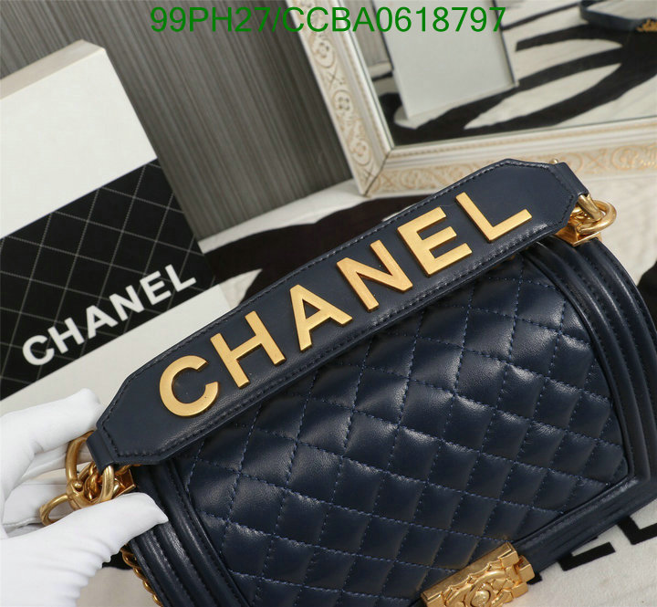 Chanel Bags ( 4A )-Le Boy,Code: CCBA0618797,$: 99USD