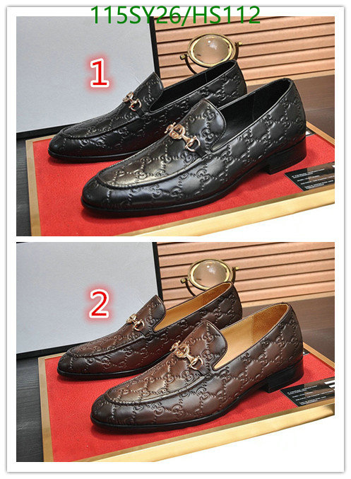 Men shoes-Gucci, Code: HS112,$: 115USD