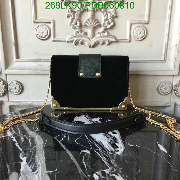 Prada Bag-(Mirror)-Diagonal-,Code: PDB060810,$: 269USD