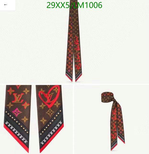 Scarf-LV,-Code: LM1006,$: 29USD