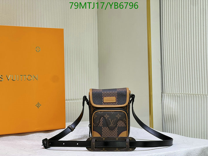 LV Bags-(4A)-Pochette MTis Bag-Twist-,Code: YB6796,$: 79USD