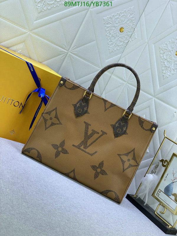 LV Bags-(4A)-Handbag Collection-,Code: YB7361,$: 89USD