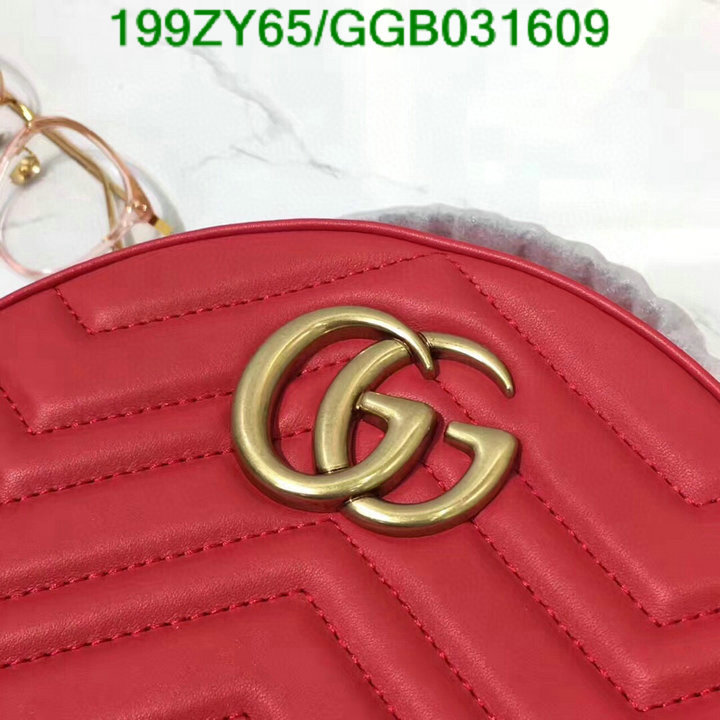 Gucci Bag-(Mirror)-Backpack-,Code: GGB031609,$: 199USD