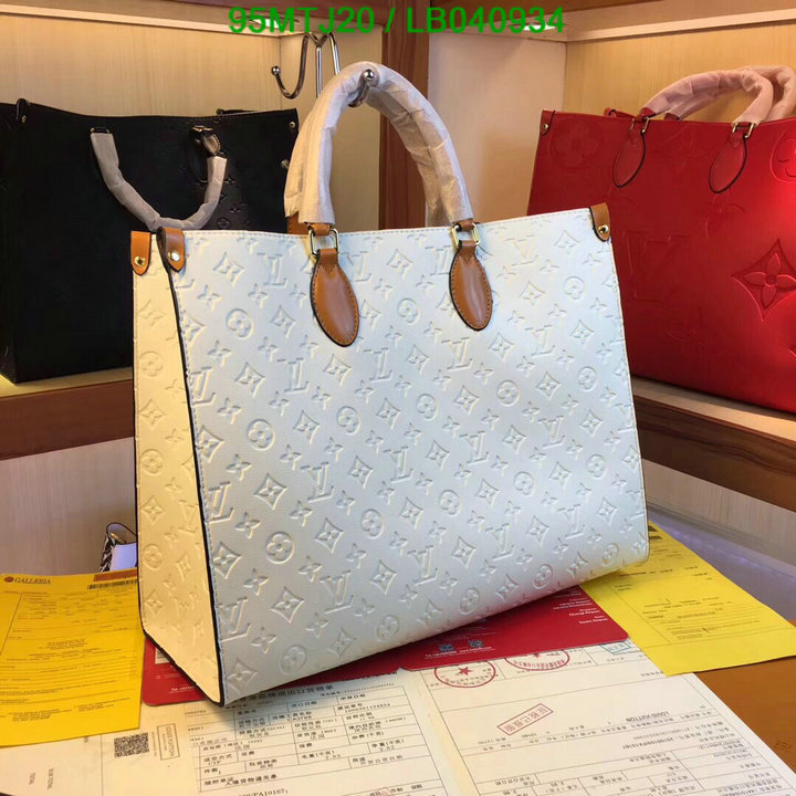 LV Bags-(4A)-Handbag Collection-,Code: LB040934,$: 95USD