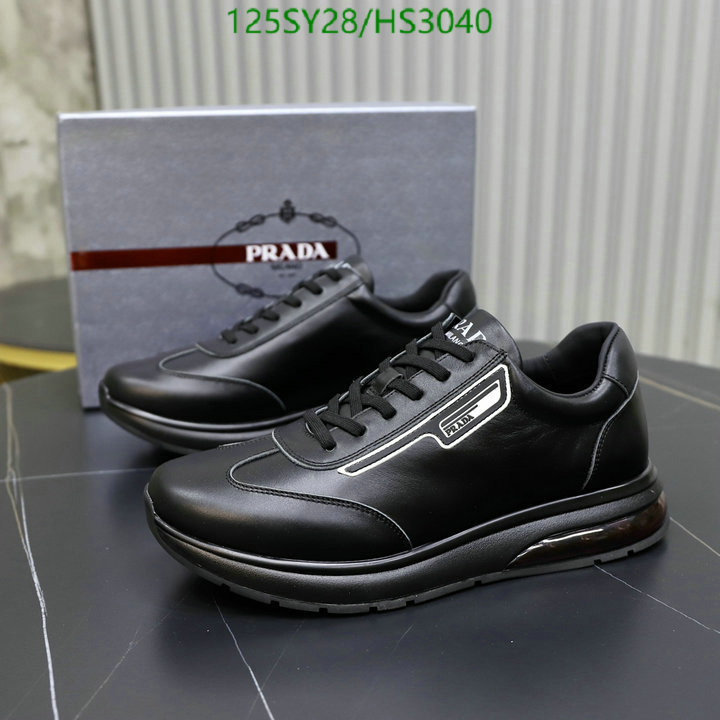 Men shoes-Prada, Code: HS3040,$: 125USD