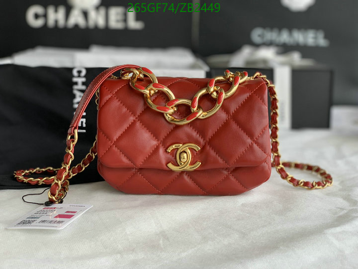 Chanel Bags -(Mirror)-Diagonal-,Code: ZB2449,$: 265USD