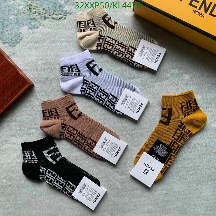 Sock-Fendi, Code: KL4478,$: 32USD