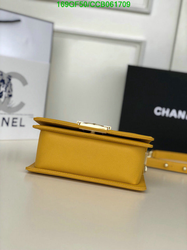 Chanel Bags -(Mirror)-Le Boy,Code: CCB061709,$: 169USD