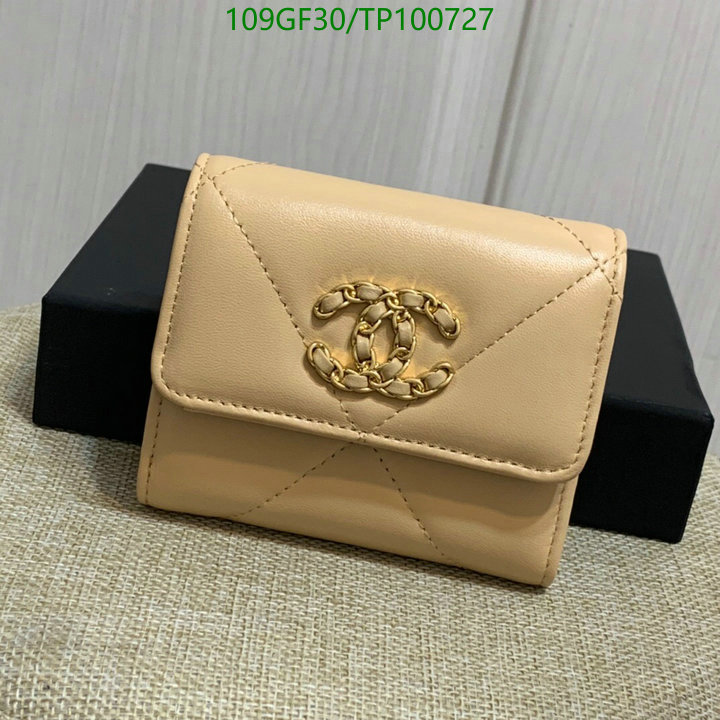 Chanel Bags -(Mirror)-Wallet-,Code: TP100727,$: 109USD