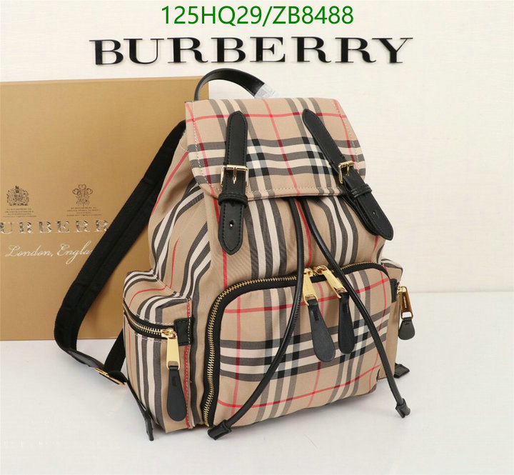 Burberry Bag-(4A)-Backpack-,Code: ZB8488,$: 125USD