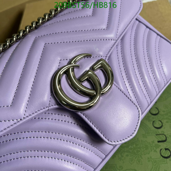 Gucci Bag-(Mirror)-Marmont,Code: HB816,$: 209USD