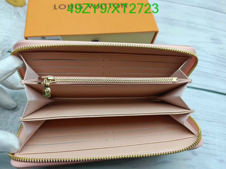 LV Bags-(4A)-Wallet-,Code: XT2723,$: 49USD