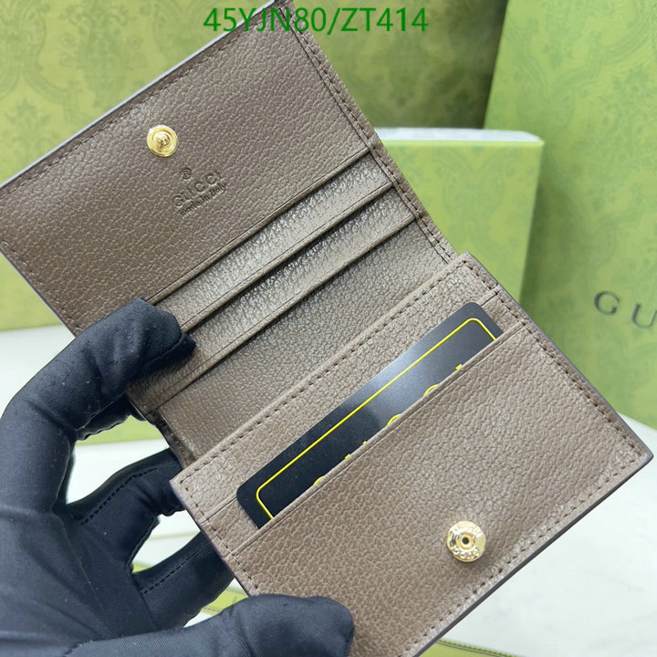 Gucci Bag-(4A)-Wallet-,Code: ZT414,$: 45USD