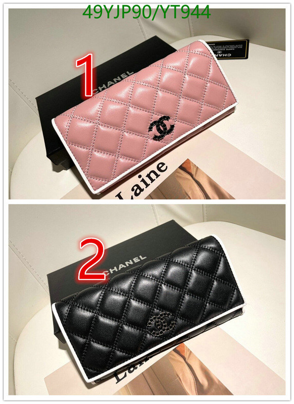 Chanel Bags ( 4A )-Wallet-,Code: YT944,$: 49USD