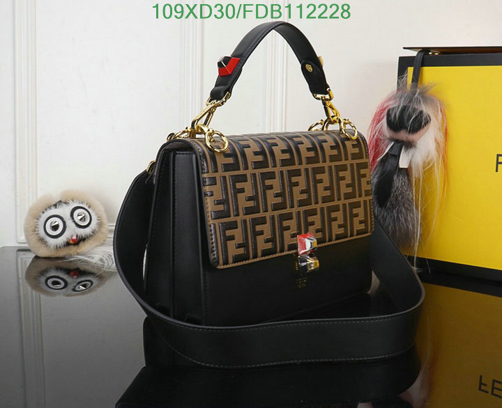 Fendi Bag-(4A)-Diagonal-,Code: FDB112228,$:109USD