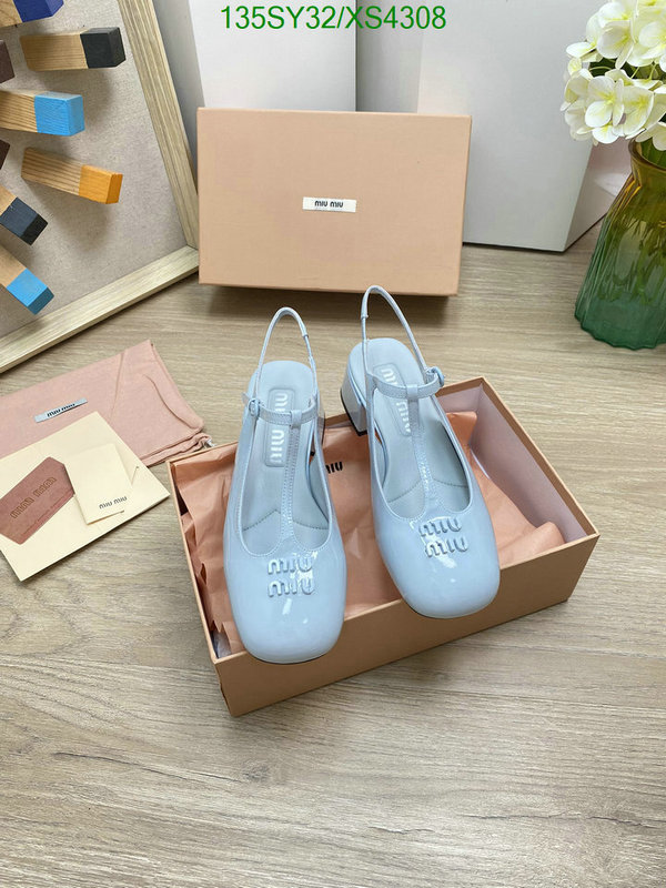 Women Shoes-Miu Miu, Code: XS4308,$: 135USD