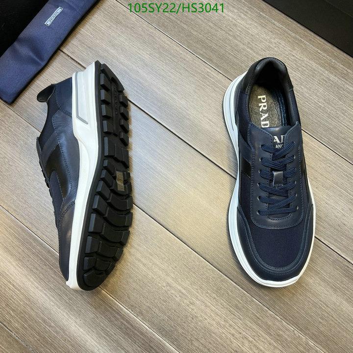 Men shoes-Prada, Code: HS3041,$: 105USD