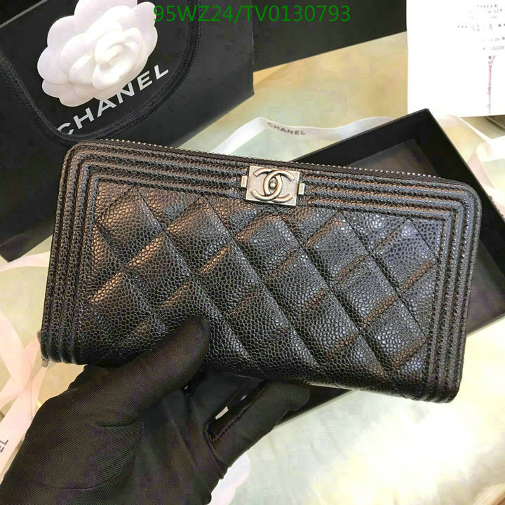 Chanel Bags ( 4A )-Wallet-,Code: TV0130793,$: 95USD