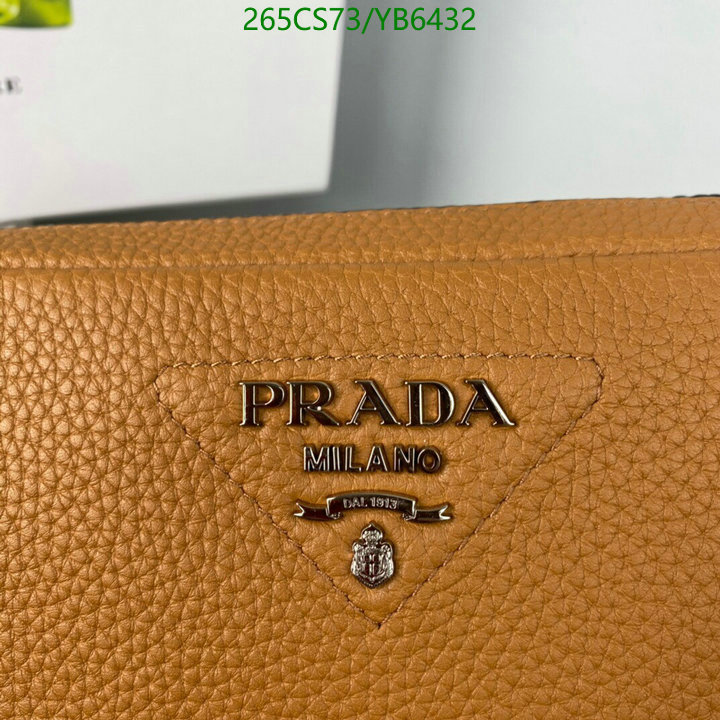 Prada Bag-(Mirror)-Diagonal-,Code: YB6432,$: 265USD