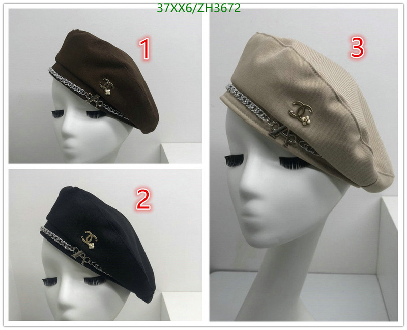 Cap -(Hat)-Chanel,Code: ZH3672,$: 37USD