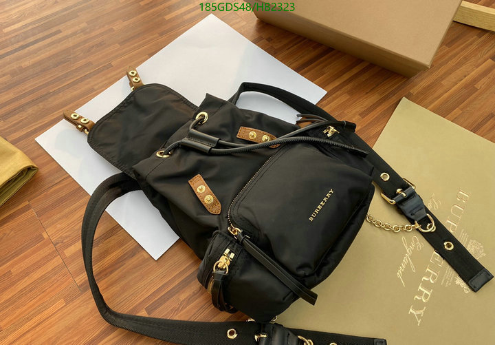 Burberry Bag-(Mirror)-Backpack-,Code: HB2323,$: 185USD