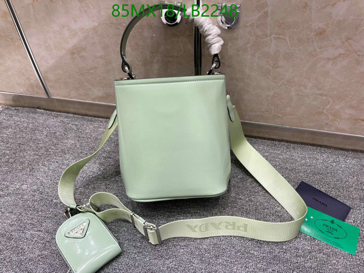 Prada Bag-(4A)-Diagonal-,Code: LB2248,$: 85USD