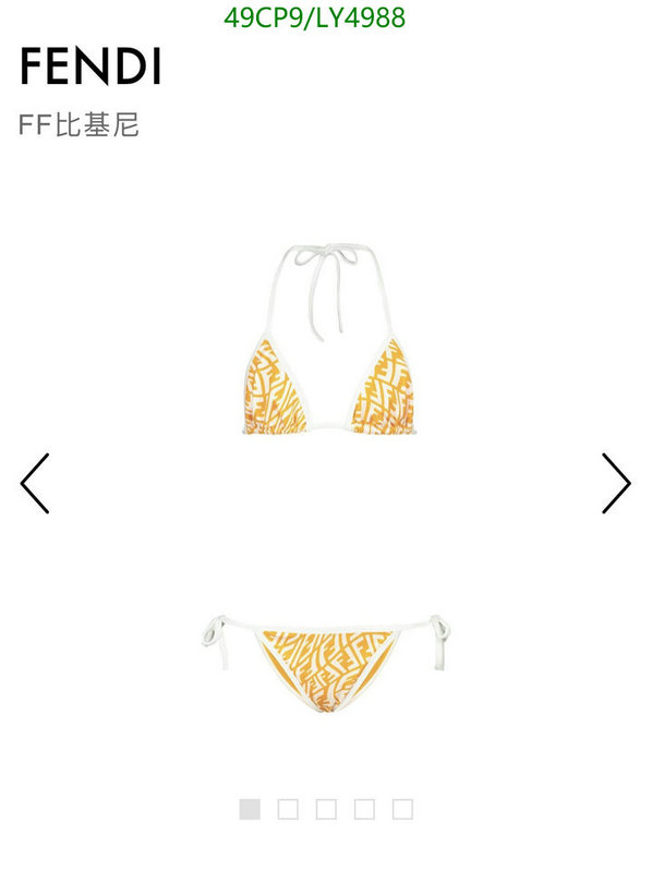 Swimsuit-Fendi, Code: LY4988,$: 49USD