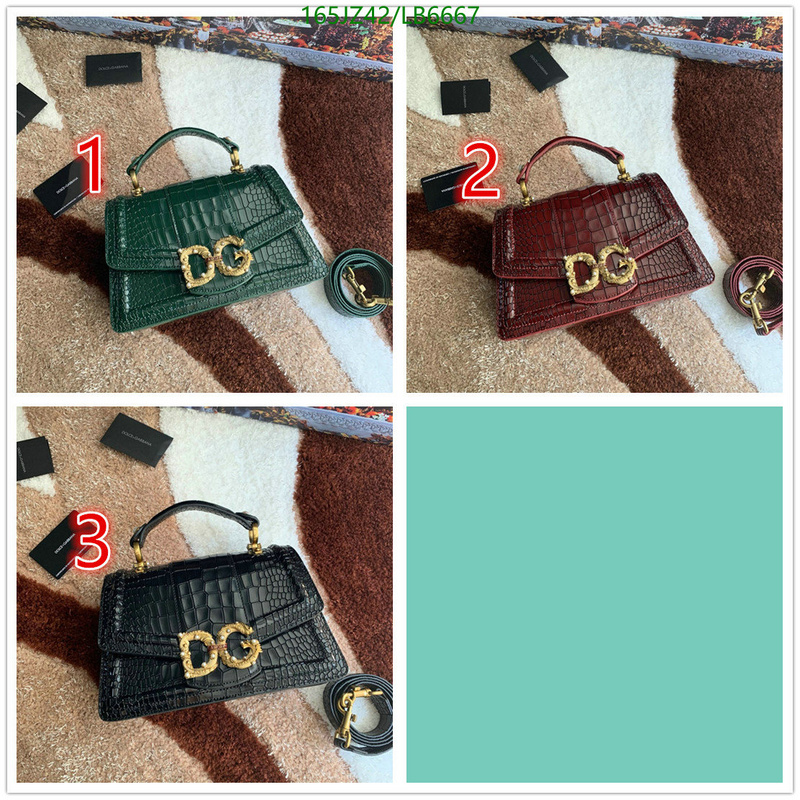 D&G Bag-(4A)-Diagonal-,Code: LB6667,$: 165USD