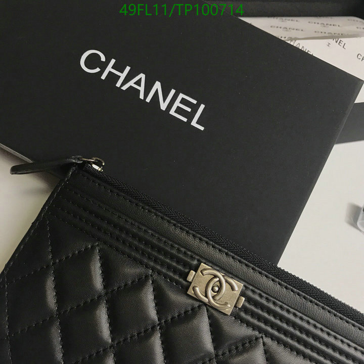 Chanel Bags ( 4A )-Wallet-,Code: TP100714,$: 49USD