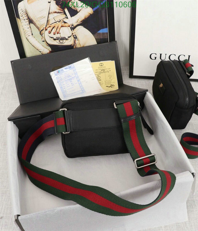 Gucci Bag-(4A)-Diagonal-,Code: GGB110606,$:74USD