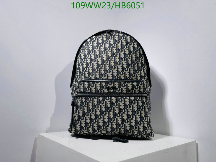 Dior Bags-(4A)-Backpack,Code: HB6051,$: 109USD