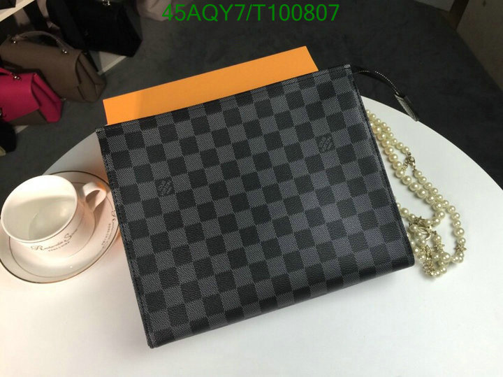 LV Bags-(4A)-Wallet-,Code: T100807,$: 45USD