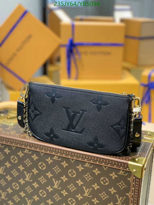 LV Bags-(Mirror)-New Wave Multi-Pochette-,Code: YB5094,$: 235USD