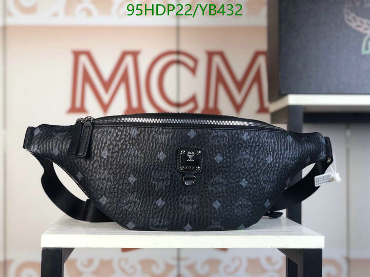 MCM Bag-(Mirror)-Belt Bag-Chest Bag--,Code: YB432,$: 95USD