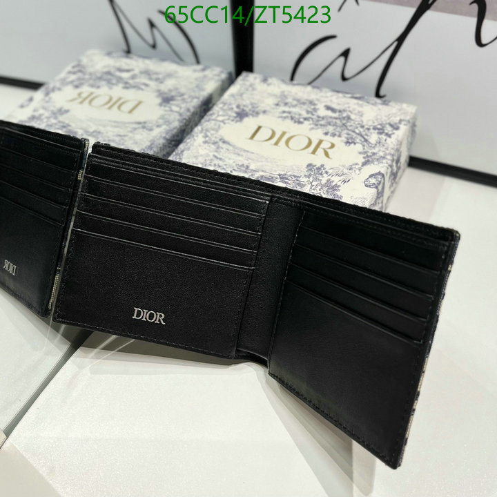 Dior Bags -(Mirror)-Wallet-,Code: ZT5423,$: 65USD