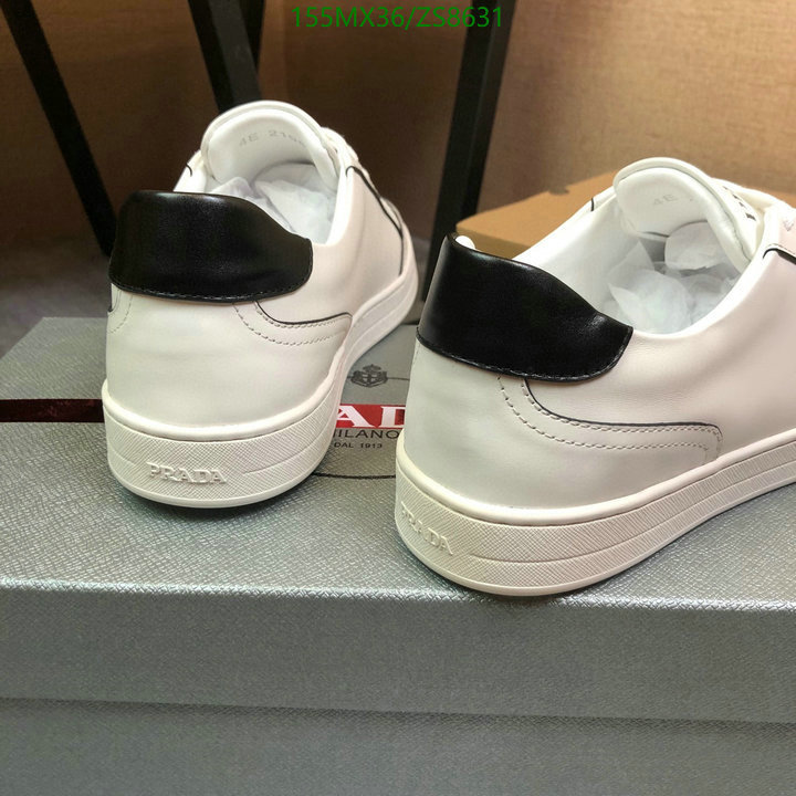 Men shoes-Prada, Code: ZS8631,$: 155USD