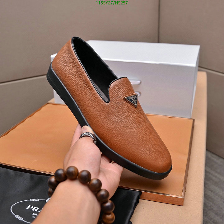 Men shoes-Prada, Code: HS257,$: 115USD