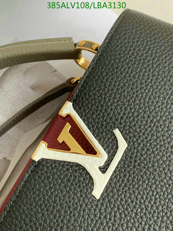 LV Bags-(Mirror)-Handbag-,Code: LBA3130,$: 385USD