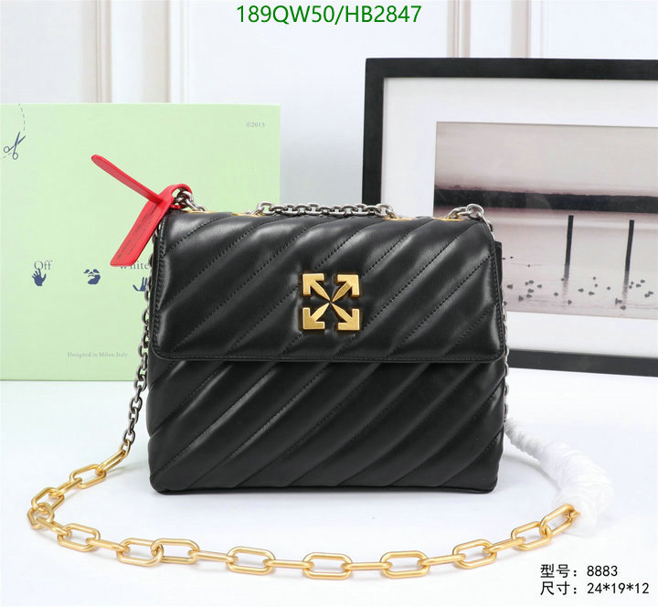 Off-White Bag-(Mirror)-Diagonal-,Code: HB2847,$: 189USD