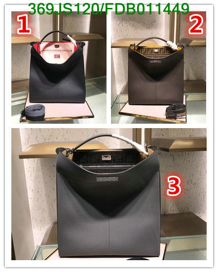 Fendi Bag-(Mirror)-Diagonal-,Code: FDB011449,$: 369USD