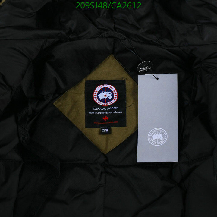 Down jacket Men-Canada Goose, Code: CA2612,$: 209USD