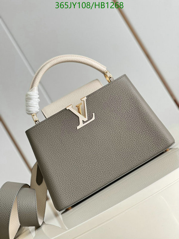 LV Bags-(Mirror)-Handbag-,Code: HB1268,