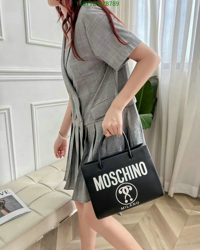 Moschino Bag-(Mirror)-Handbag-,Code: ZB789,$: 119USD