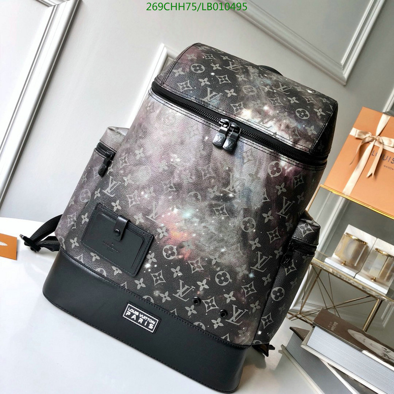 LV Bags-(Mirror)-Backpack-,Code: LB010495,$:269USD
