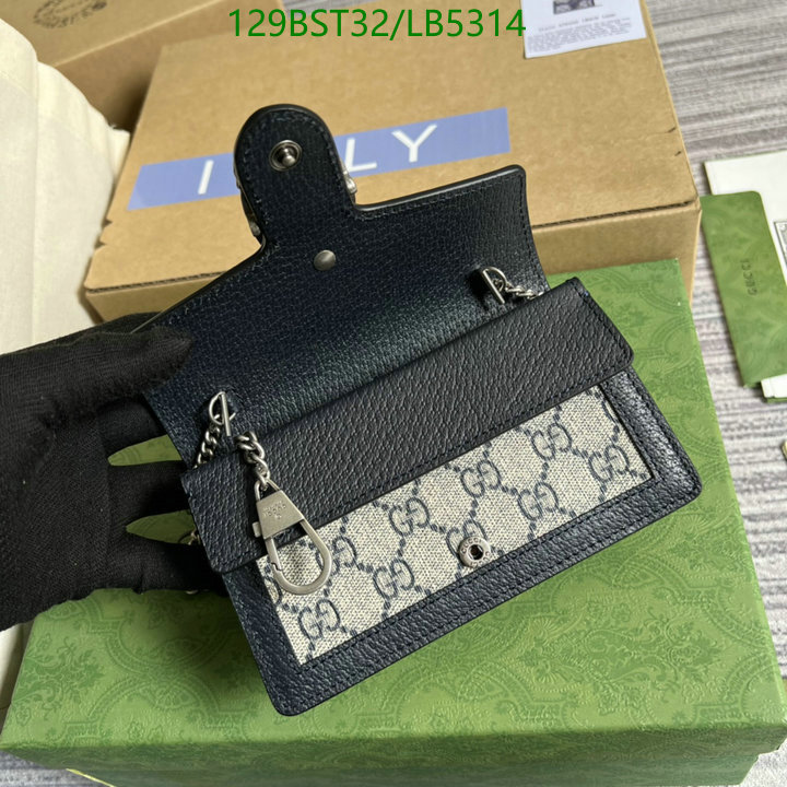 Gucci Bag-(Mirror)-Dionysus-,Code: LB5314,$: 129USD