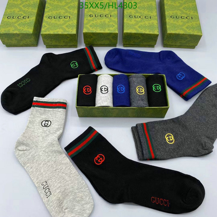 Sock-Gucci, Code: HL4303,$: 35USD