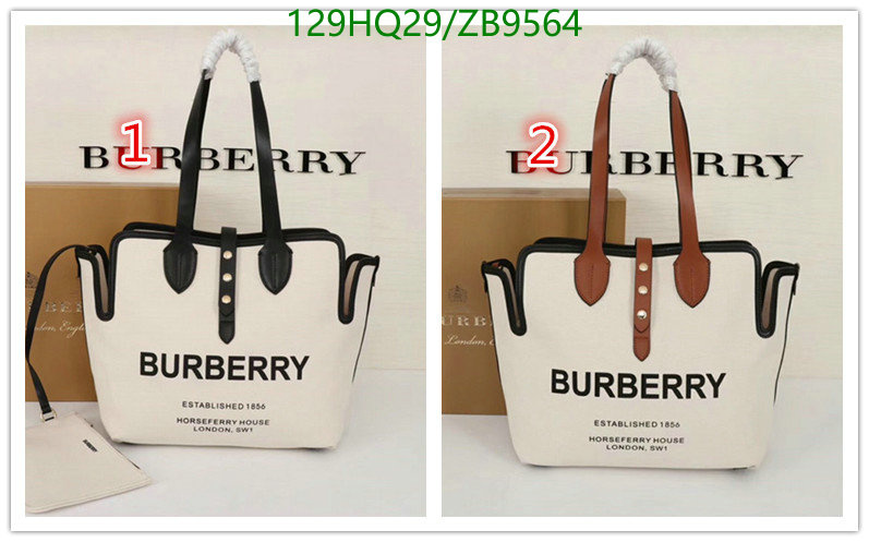 Burberry Bag-(4A)-Handbag-,Code: ZB9564,$: 129USD