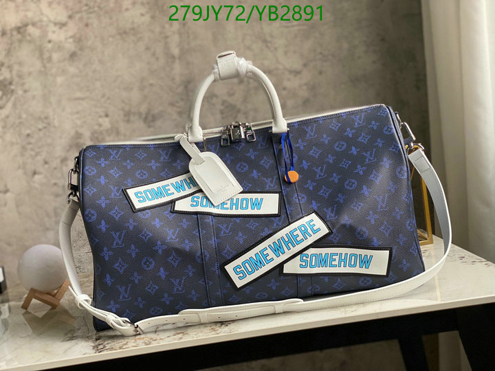 LV Bags-(Mirror)-Keepall BandouliRe 45-50-,Code: YB2891,$: 279USD