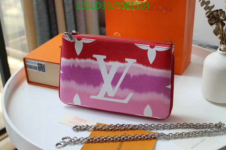 LV Bags-(Mirror)-Wallet-,Code: T081503,$: 125USD